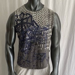 Roberto cavalli men muscle shirt